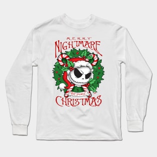 Christmas Jack Skellington Long Sleeve T-Shirt